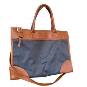 Gray Tote or Carry on Bag
